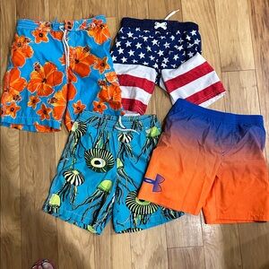 Colorful kids Swim Trunks Set
